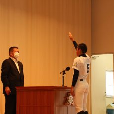 第104回　全国高等学校野球選手権長崎大会　壮行式